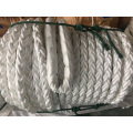 O polipropileno da corda da amarração das cordas da fibra do Químico 8-Strand, poliéster misturou, corda de nylon